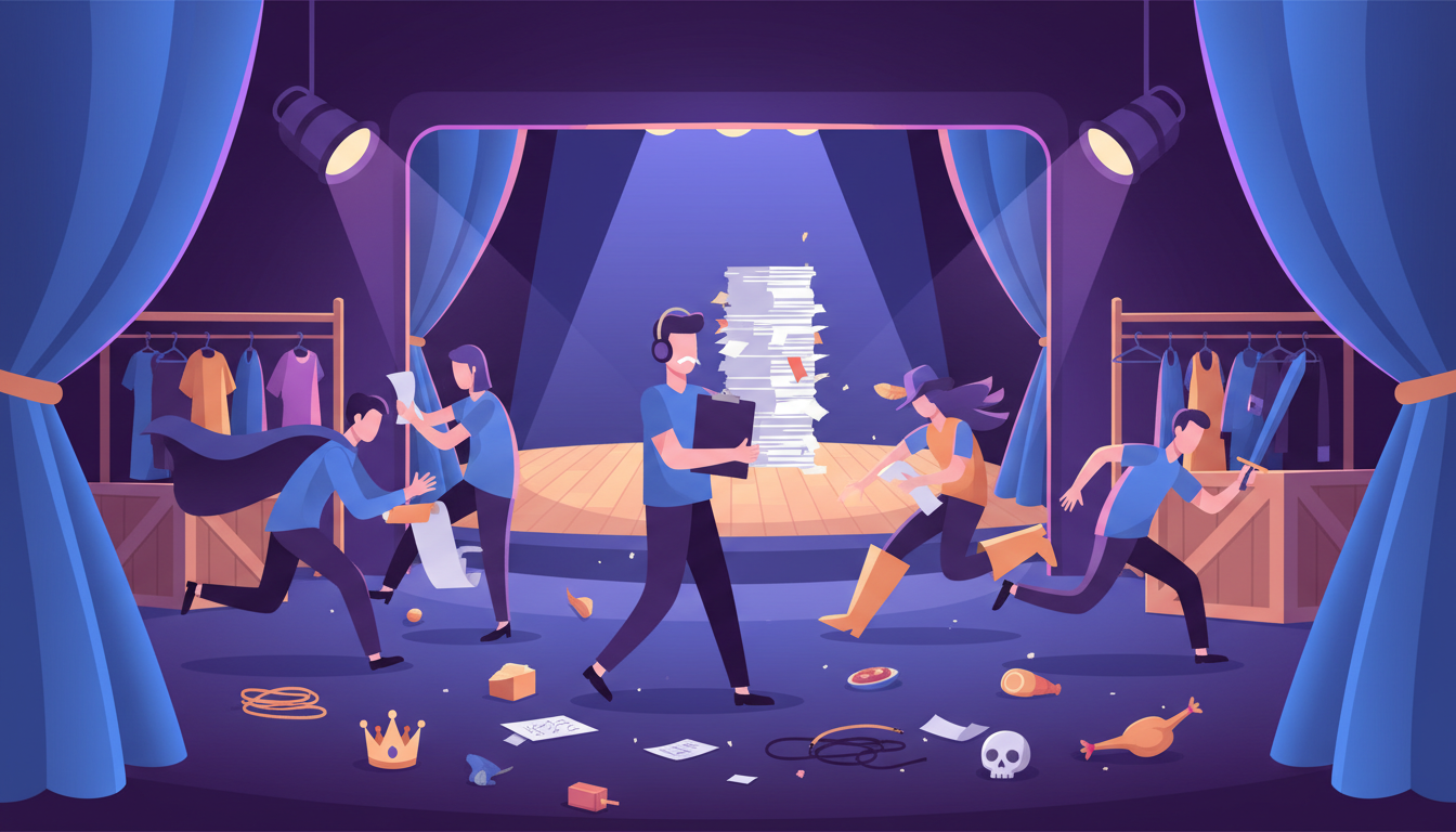 Curtain Up on Chaos? Scene Management Solutions for School and Community Theater