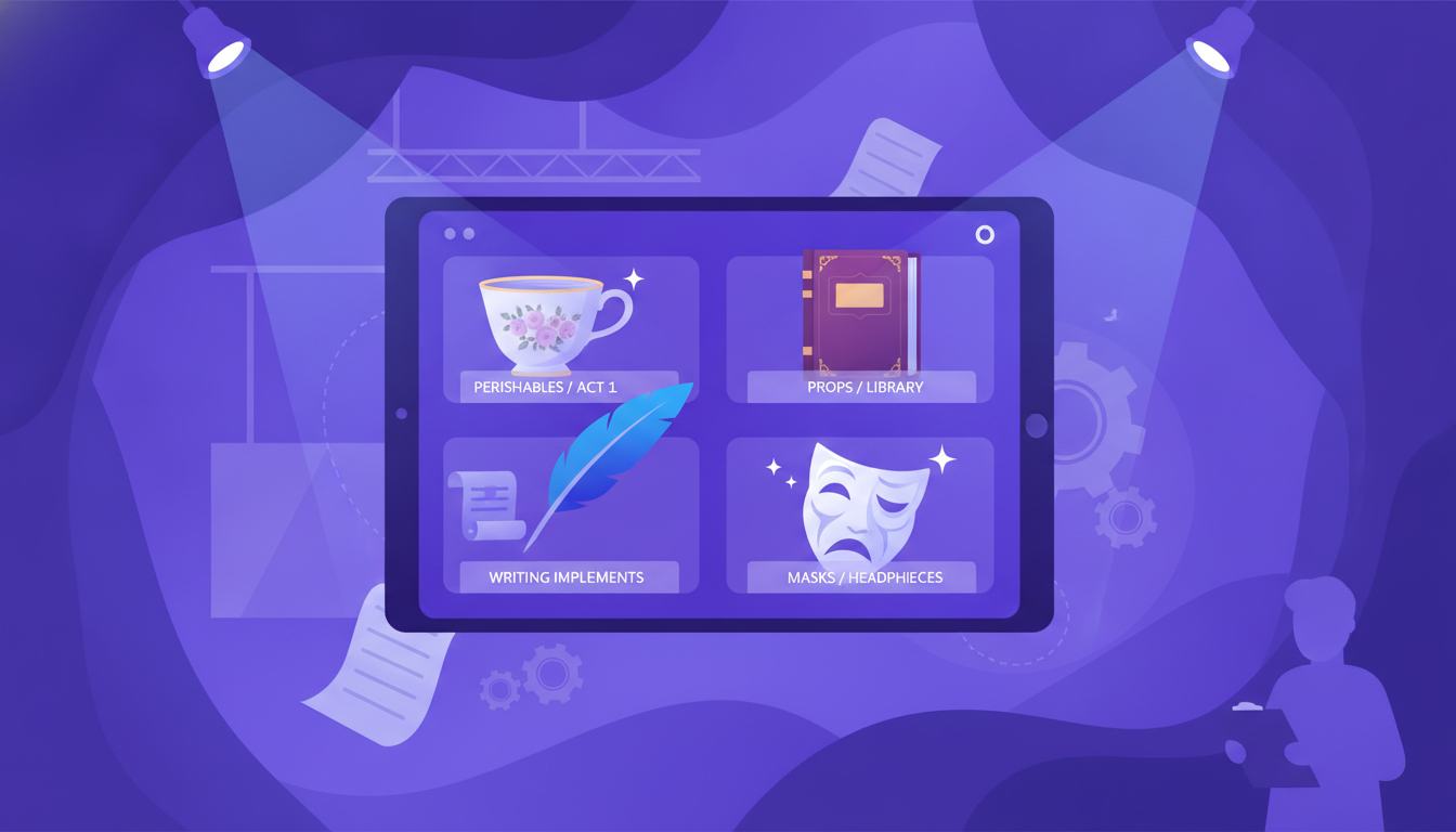 Beyond the Bin: Mastering Inventory Tracking for Seamless Theatre Productions