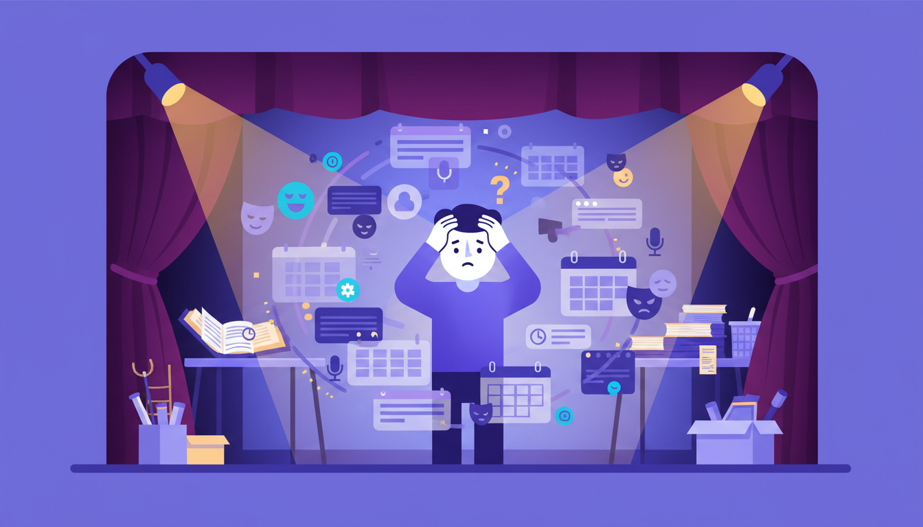 Ditch the Drama, Keep the Show: Mastering Scheduling for School and Community Theater