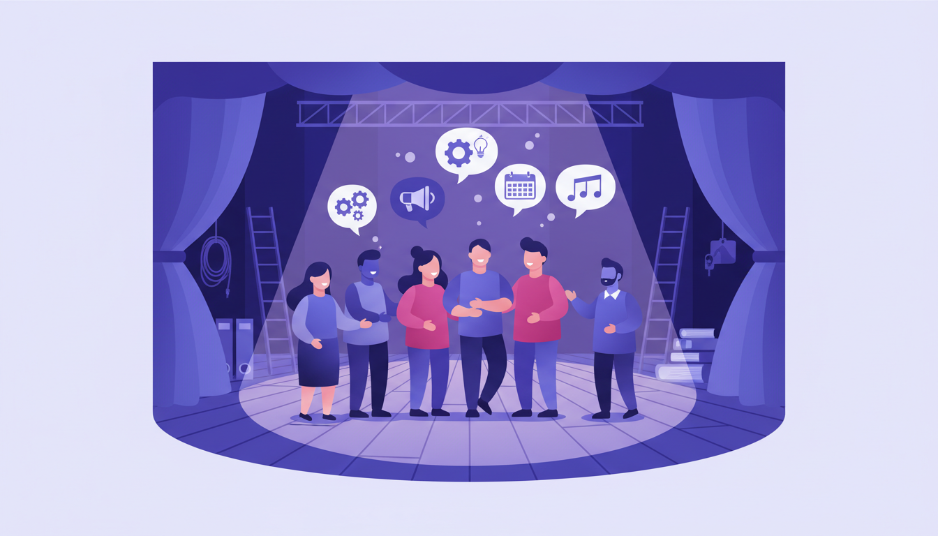 Cast Communication Chaos? How to Keep Your Theater Troupe on the Same Page